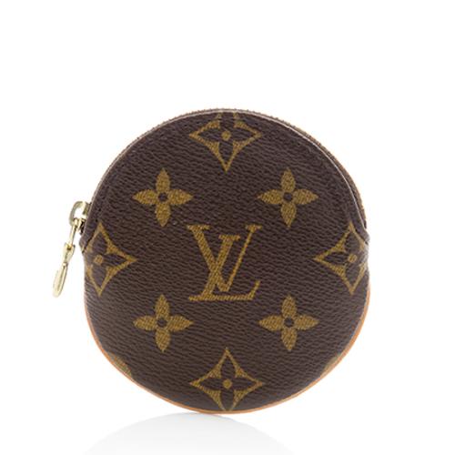 Louis Vuitton Monogram Canvas Round Coin Pouch