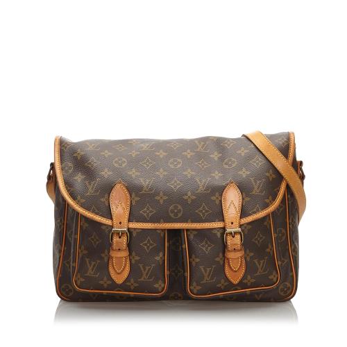 Louis Vuitton Monogram Canvas Sac Gibeciere GM Messenger Bag