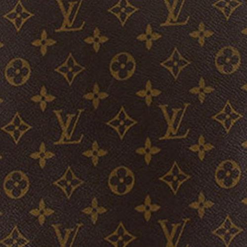 Louis Vuitton Brown, Pattern Print Monogram Sac Plat