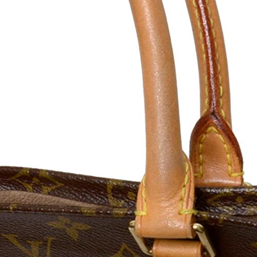 Louis Vuitton Monogram Long Tote Sac Plat Style