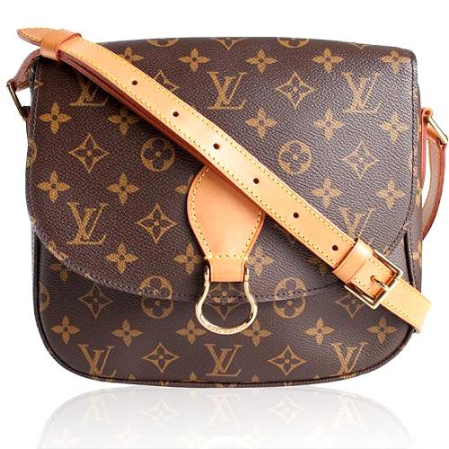 Louis Vuitton Monogram Saint Cloud Shoulder Handbag