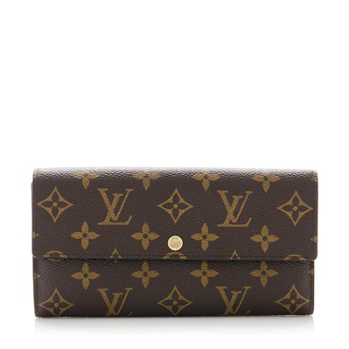 Louis Vuitton Monogram Canvas Sarah Wallet