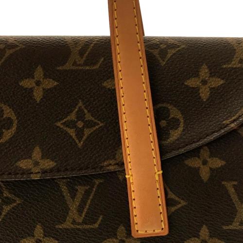 Orange Louis Vuitton Monogram Sonatine Handbag