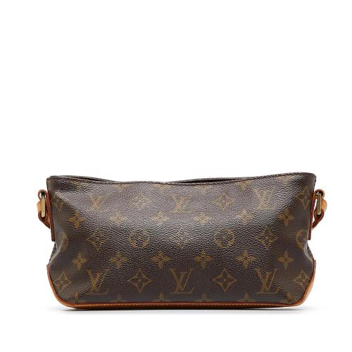 Louis Vuitton Brown, Pattern Print Monogram Trotteur