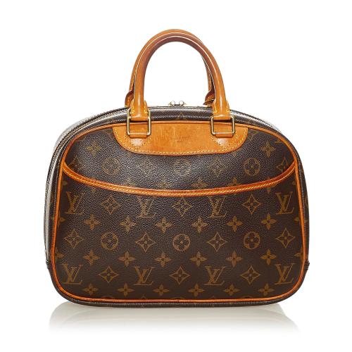 Louis Vuitton Brown, Pattern Print Monogram Trouville