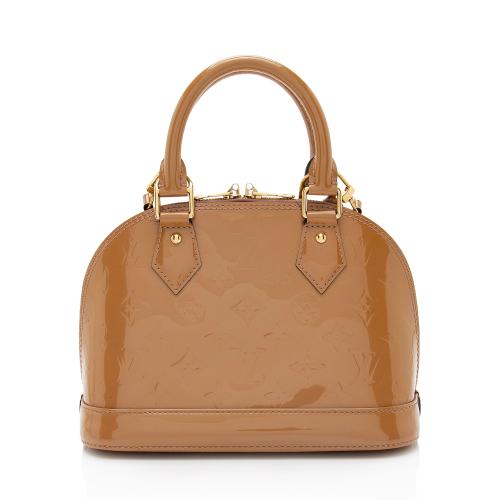 Louis Vuitton Monogram Vernis Alma BB Satchel