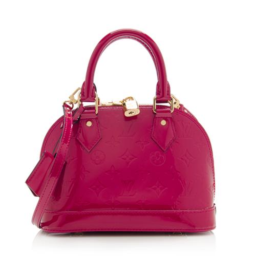 Louis Vuitton Monogram Vernis Alma BB Shoulder Bag