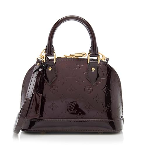 Louis Vuitton Monogram Vernis Alma BB Shoulder Bag