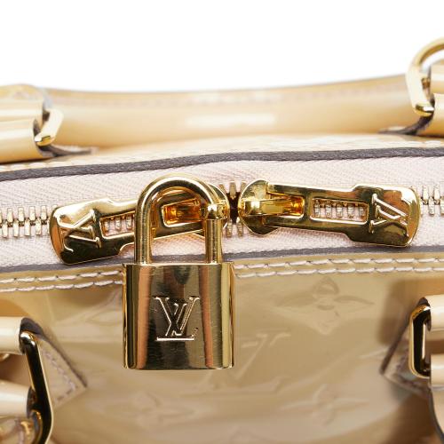 Louis Vuitton Monogram Vernis Alma BB - Gold Handle Bags, Handbags