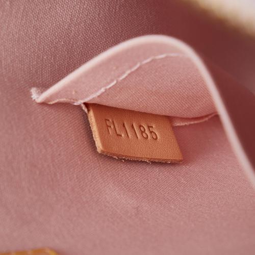 Red Louis Vuitton Monogram Vernis Alma BB Handbag