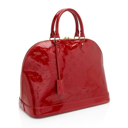 Louis Vuitton Monogram Vernis Alma GM Satchel