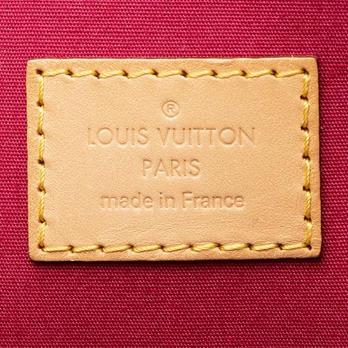 Louis Vuitton Monogram Vernis Alma MM Satchel