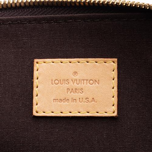 Louis Vuitton Yellow Monogram Vernis Alma PM