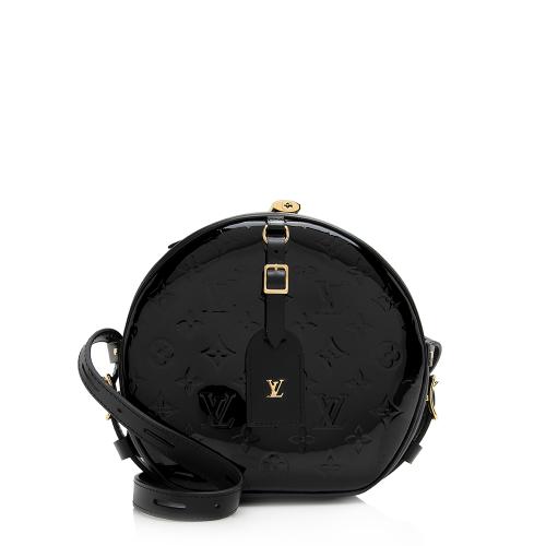 Louis Vuitton Monogram Vernis Boite Chapeau Souple MM Shoulder Bag