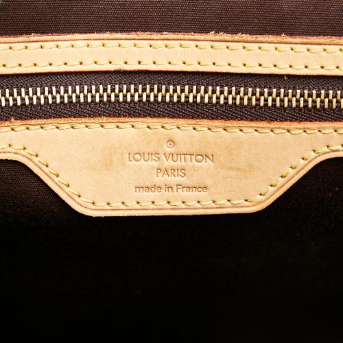 Louis Vuitton Yellow Monogram Vernis Leather Brea MM Bag.