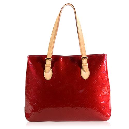 Louis Vuitton Monogram Vernis Brentwood Shoulder Handbag