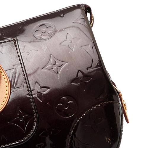 Louis Vuitton Monogram Vernis Rosewood Avenue Purple Leather Shoulder Bag