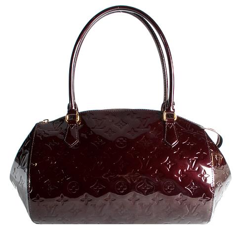 Louis Vuitton Monogram Vernis Sherwood GM Satchel Handbag