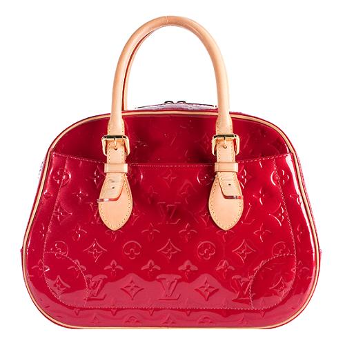 Louis Vuitton Monogram Vernis Summit Drive Satchel Handbag