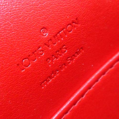 Louis Vuitton Red Monogram Vernis Thompson Street