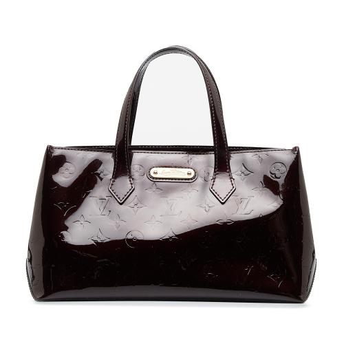 Louis Vuitton Wilshire PM Monogram Vernis Patent Leather Tote on SALE