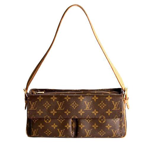 Louis Vuitton Monogram Viva Cite MM Shoulder Handbag