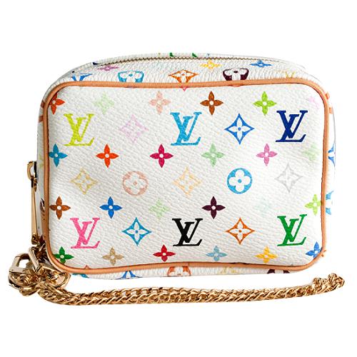 Louis Vuitton Multicolore Wapity Case With Gold Chain