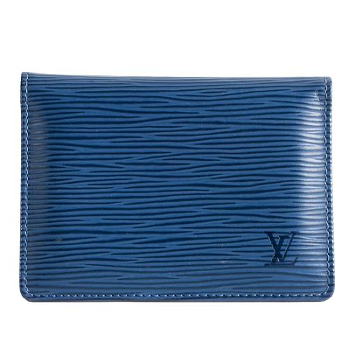 Louis Vuitton Myrtille Epi Leather 2 Card Wallet