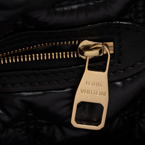 Louis Vuitton Black Monogram Desire Vertical Lockit MM Bag Louis