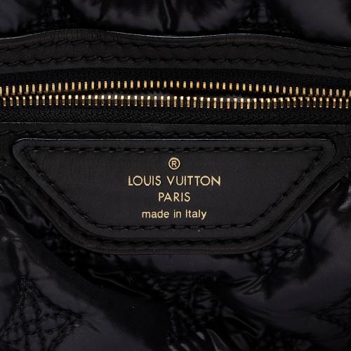 Louis Vuitton Nylon Desire Vertical Lockit MM Satchel