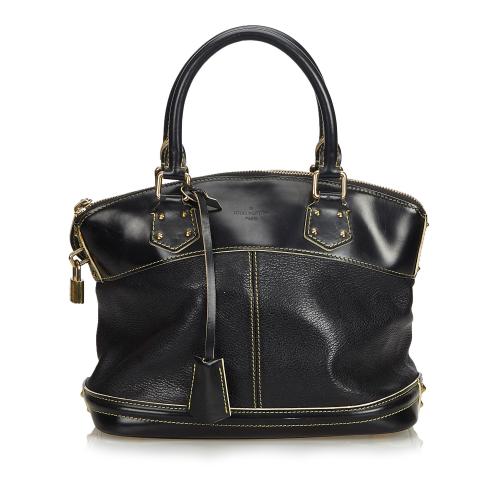 Louis Vuitton Suhali Lockit MM Satchel