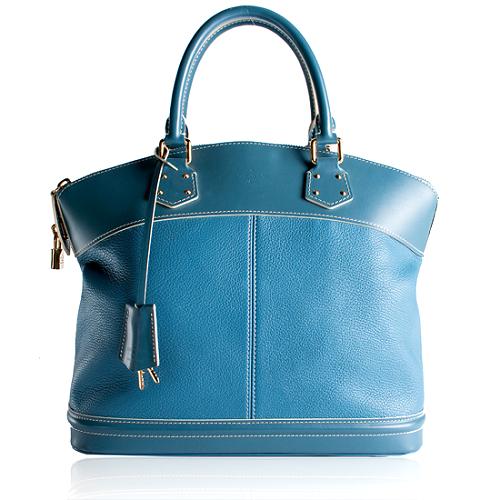 Louis Vuitton Suhalie Lockit PM Satchel Handbag