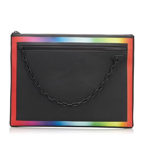 Louis Vuitton Taiga Rainbow Pochette A4