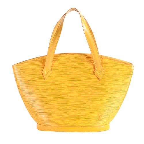 Louis Vuitton Tassel Yellow Epi Leather St. Jacques PM Shoulder Bag