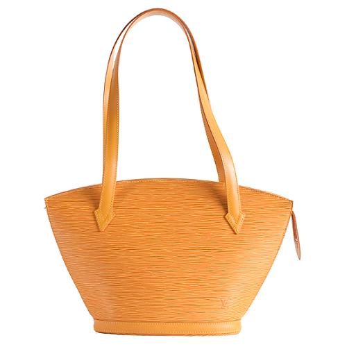 Louis Vuitton Tassel Yellow Epi Leather St. Jacques PM Shoulder Handbag