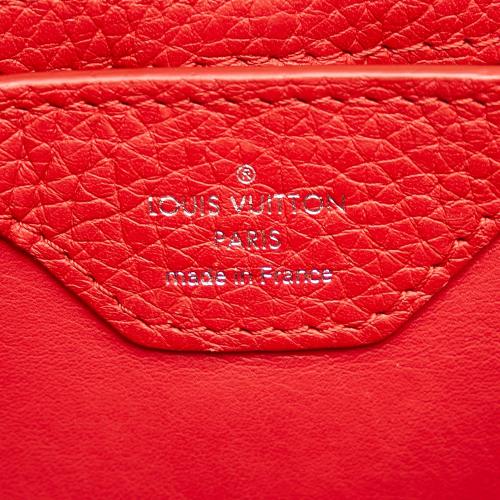 Louis Vuitton Blue Taurillon Leather Capucines BB Bag - Yoogi's Closet