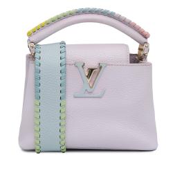 Louis Vuitton Taurillon Capucines Mini Rainbow Wisteria