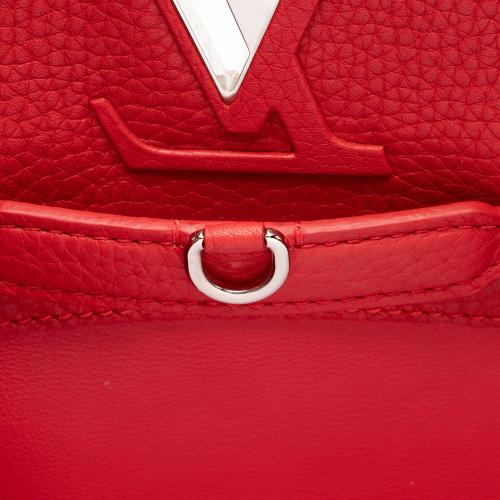 Louis Vuitton Taurillon Capucines PM Bag