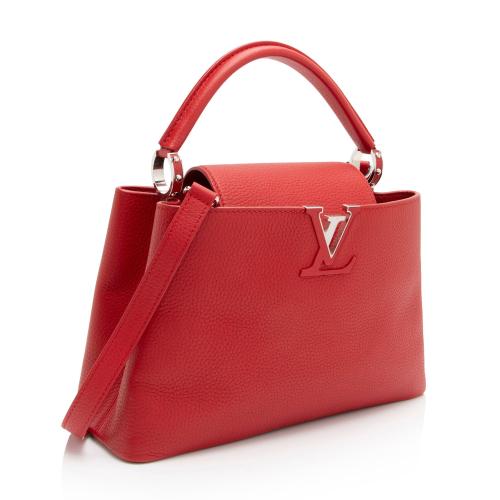 Louis Vuitton Taurillon Capucines PM Bag