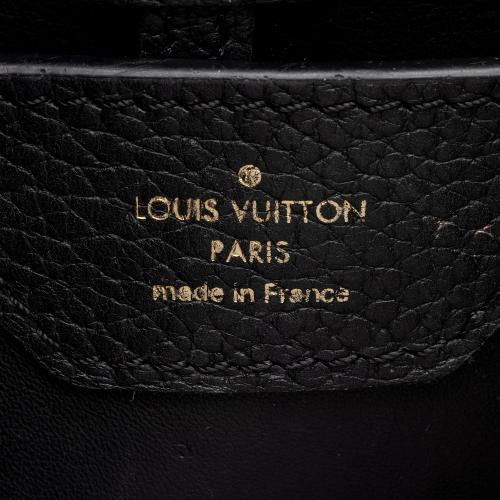 Louis Vuitton Taurillon Fringe Capucines BB Bag