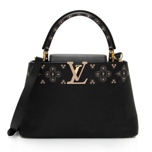 Louis Vuitton Taurillon Leather Sweet Brogues Capucines PM Bag