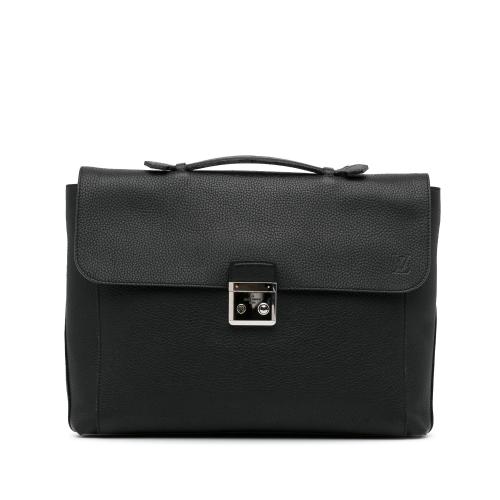 Louis Vuitton Taurillon Serviette Dorian Briefcase