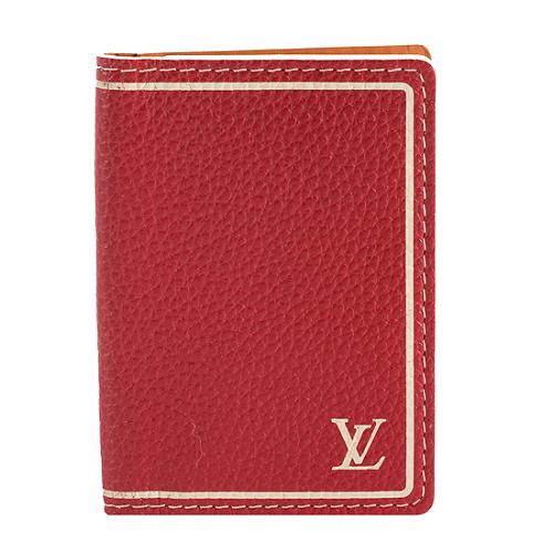 Louis Vuitton Tobago Leather Pocket Organizer Wallet