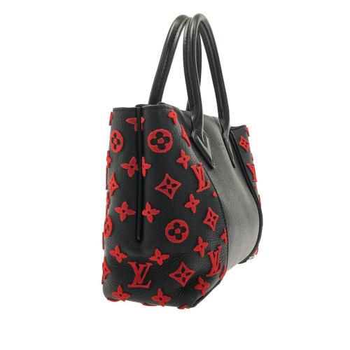 Louis Vuitton Veau Cachemire W BB Tote Red