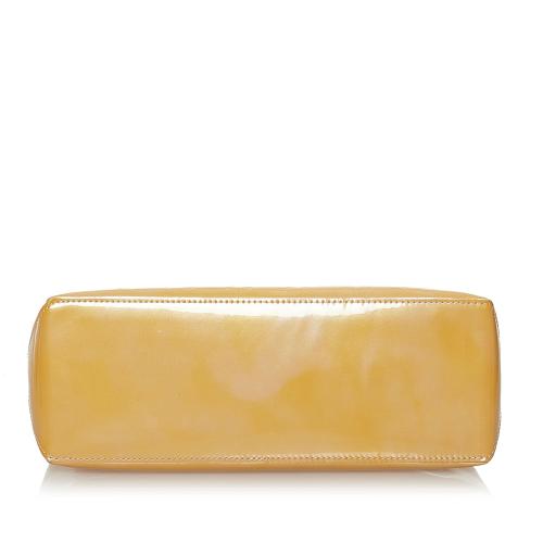 Louis Vuitton, Bags, Louis Vuitton Lv Hand Bag Wilshire Pm Yellow Vernis  326456