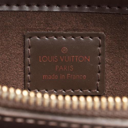 Louis Vuitton Vintage Damier Ebene Saint Louis Wristlet Clutch 