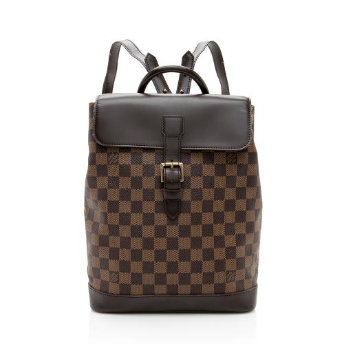 Louis Vuitton Vintage Damier Ebene Soho Backpack