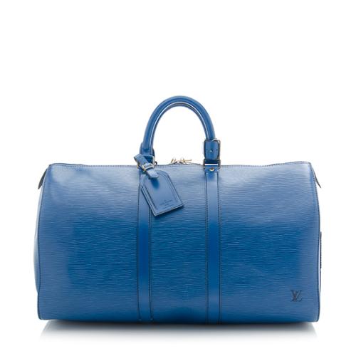 Louis Vuitton Vintage Epi Leather Keepall 45 Duffle Bag
