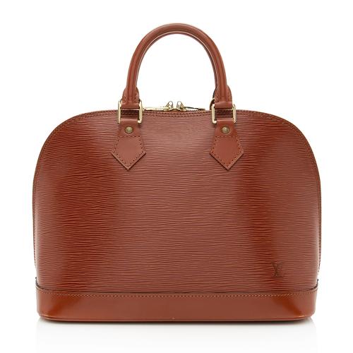 Louis Vuitton Vintage Epi Leather Alma PM Satchel