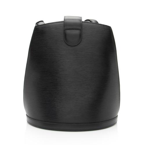 Louis Vuitton Epi Leather Black Cluny Shoulder Bag